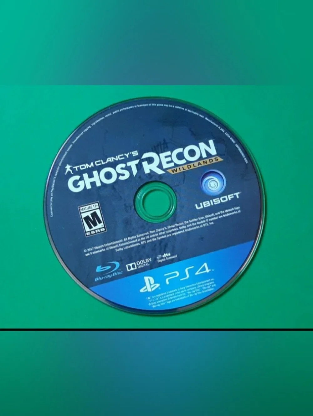 Tom Clancy's Ghost Recon Wildlands () - Blue PS4 Game Disc
